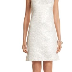 White House Black Market Shell Dress size 12